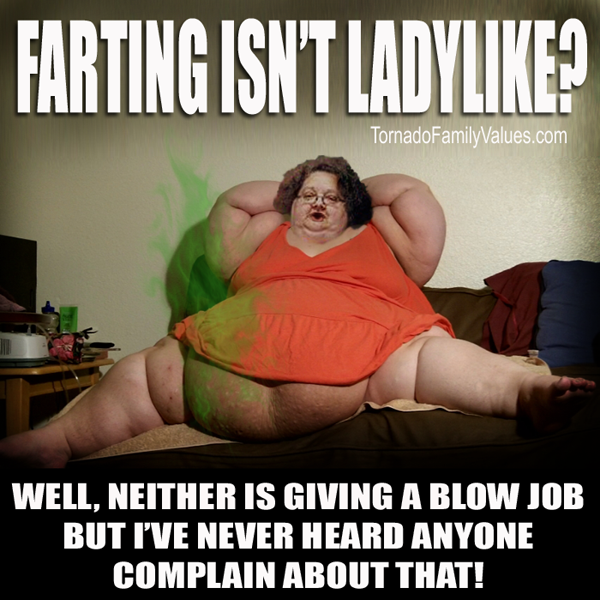 farting isn't ladylike mammy tornado